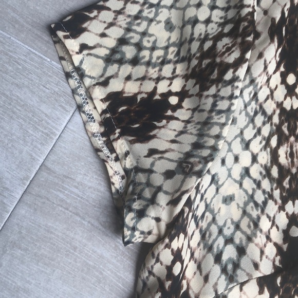 Python print Mini Dress - Picture 3 of 4